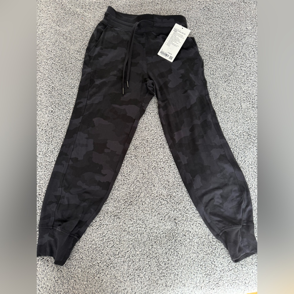 lululemon athletica Black Camo Joggers
